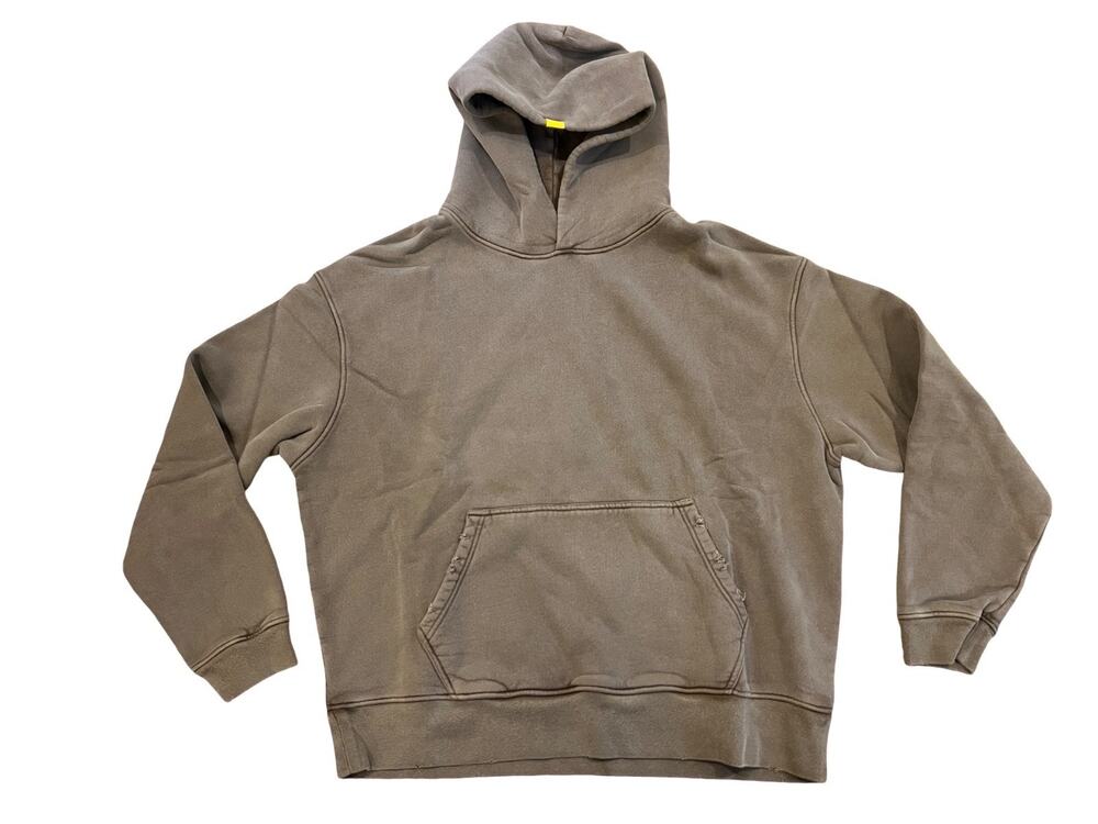 A Blank Hoodie Co. Chocolate Medium Pullover Hoodie 100% Cotton Made in Portugal